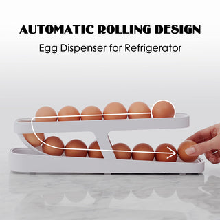 Automatic Scrolling Egg Rack Holder