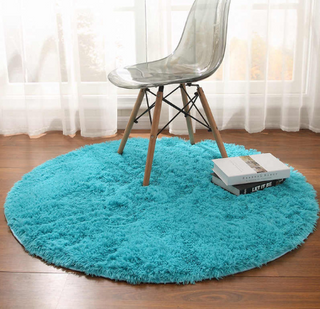 Fluffy Round Rug Carpets