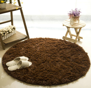 Fluffy Round Rug Carpets