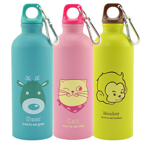 500ml Cartoon Animals Water Bottle