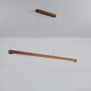 Zen Tea Room Solid Wood Strip Lamps