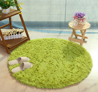 Fluffy Round Rug Carpets