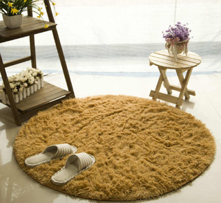 Fluffy Round Rug Carpets