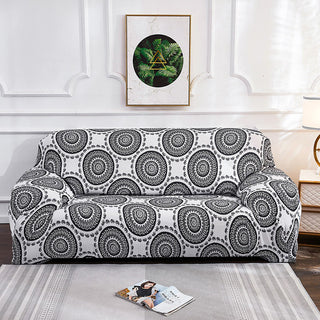 Bohemian style stretch all-inclusive sofa cover