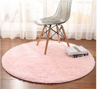 Fluffy Round Rug Carpets