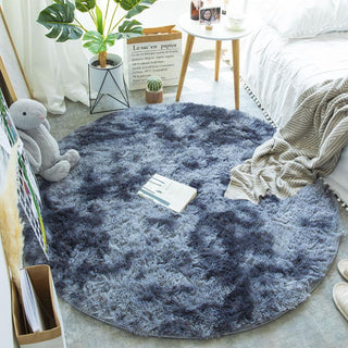 Fluffy Round Rug Carpets