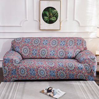 Bohemian style stretch all-inclusive sofa cover