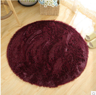 Fluffy Round Rug Carpets