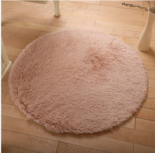 Fluffy Round Rug Carpets