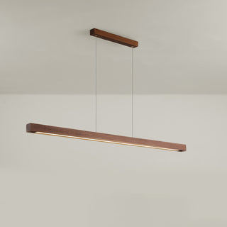 Zen Tea Room Solid Wood Strip Lamps